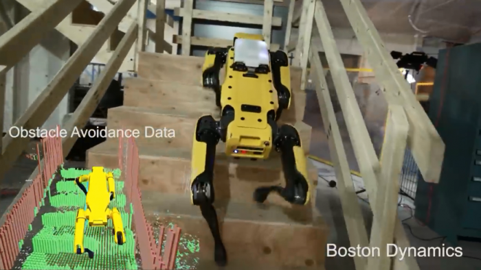不再需要人类 波士顿动力机器狗SpotMini已经能一个人遛弯