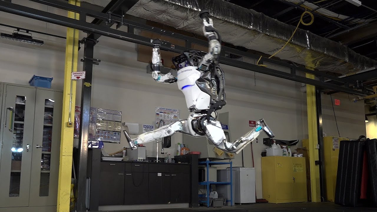 波士顿动力公司机器人Atlas“进化”：增加一套体操动作